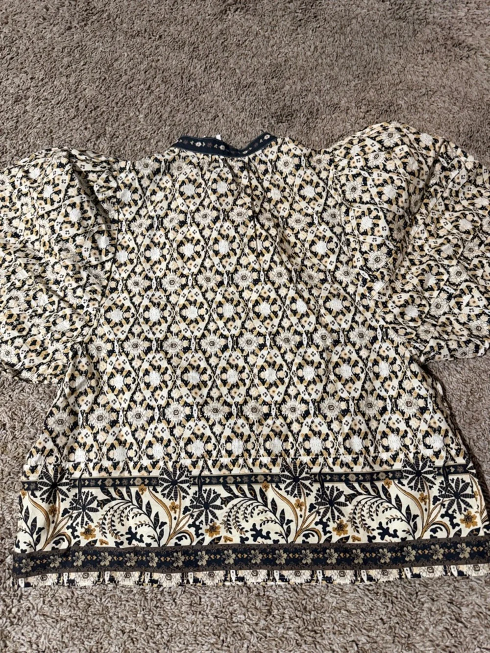 Anthropologie breathable peasant
